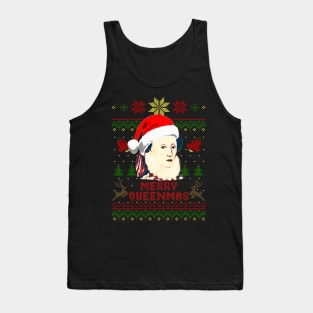 Queen Elizabeth Merry Queenmas Tank Top